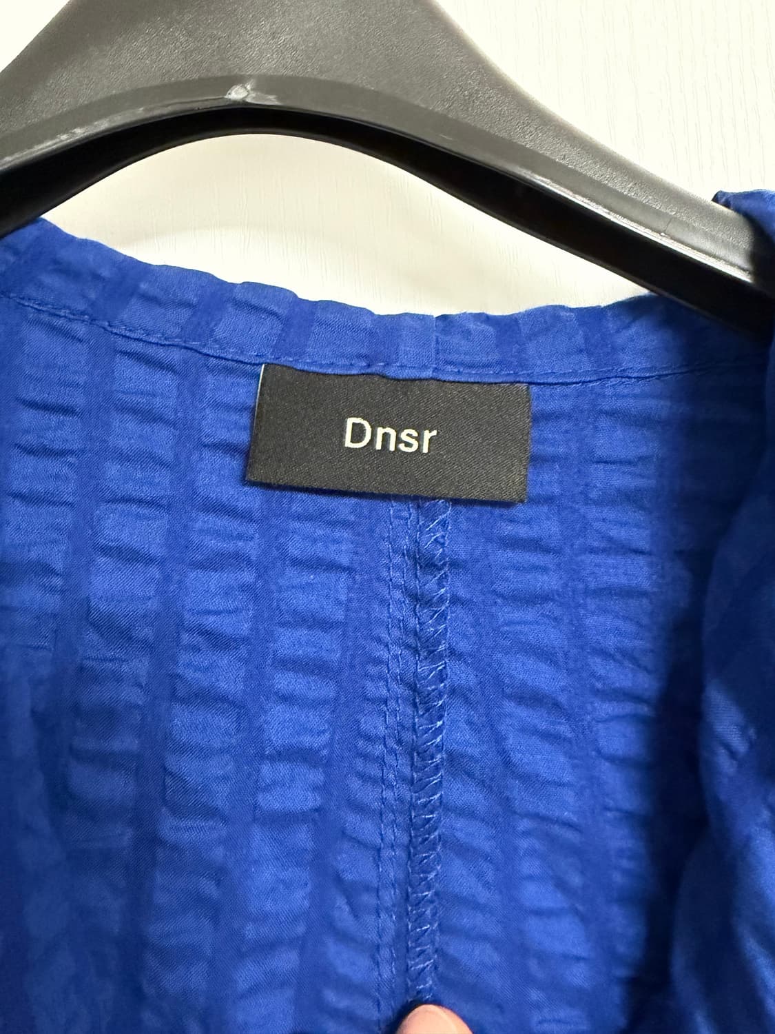 [M] 디앤써 디앤에스알 DNSR 써커 윈드브레이커 블루 상품이미지3