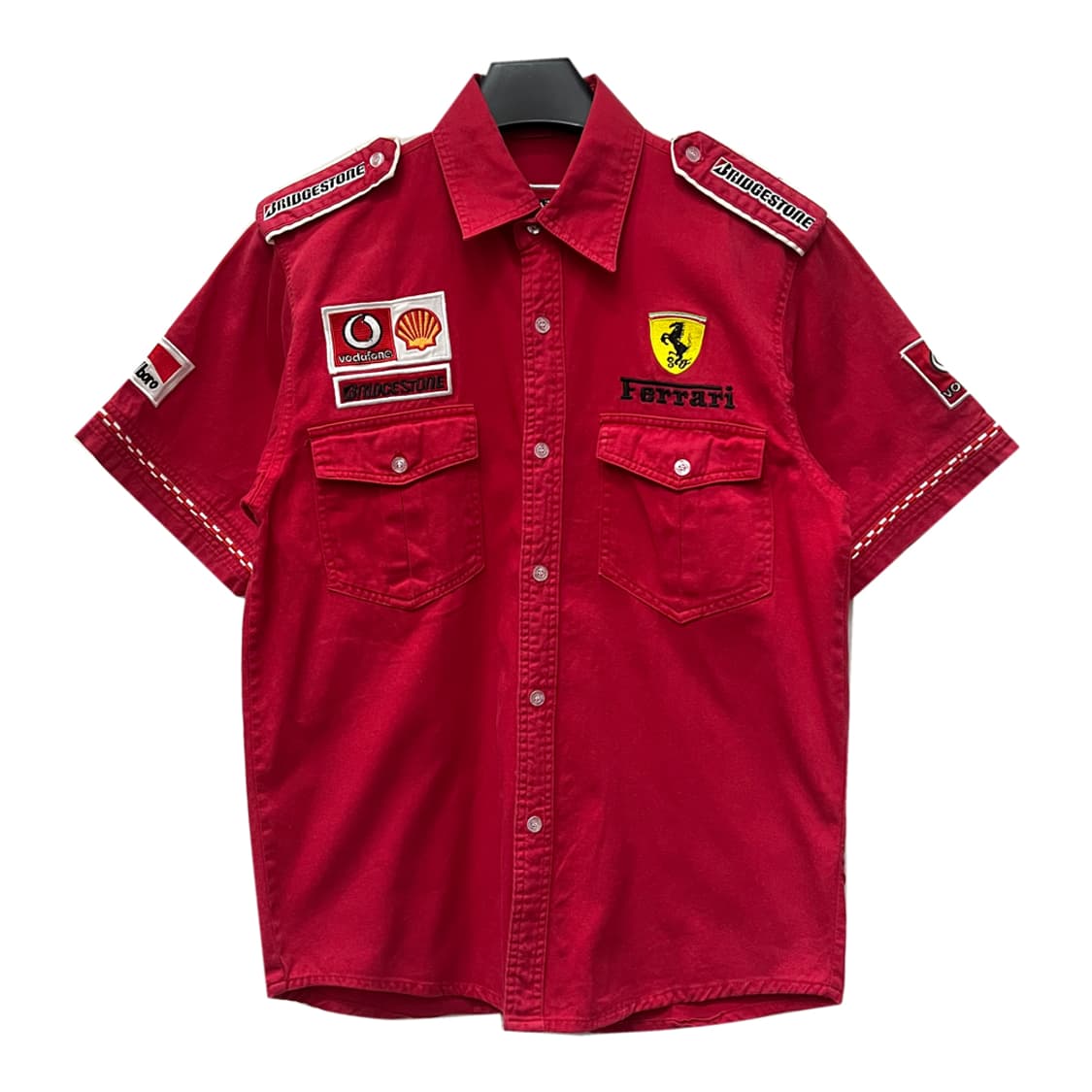 Ferrari 페라리 레이싱 반팔 셔츠 M 상품이미지2