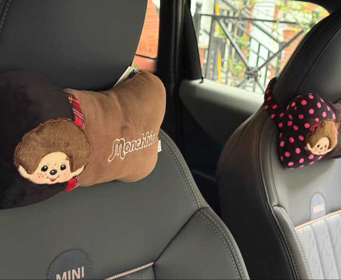 몬치치 차량용 목쿠션 상품이미지1