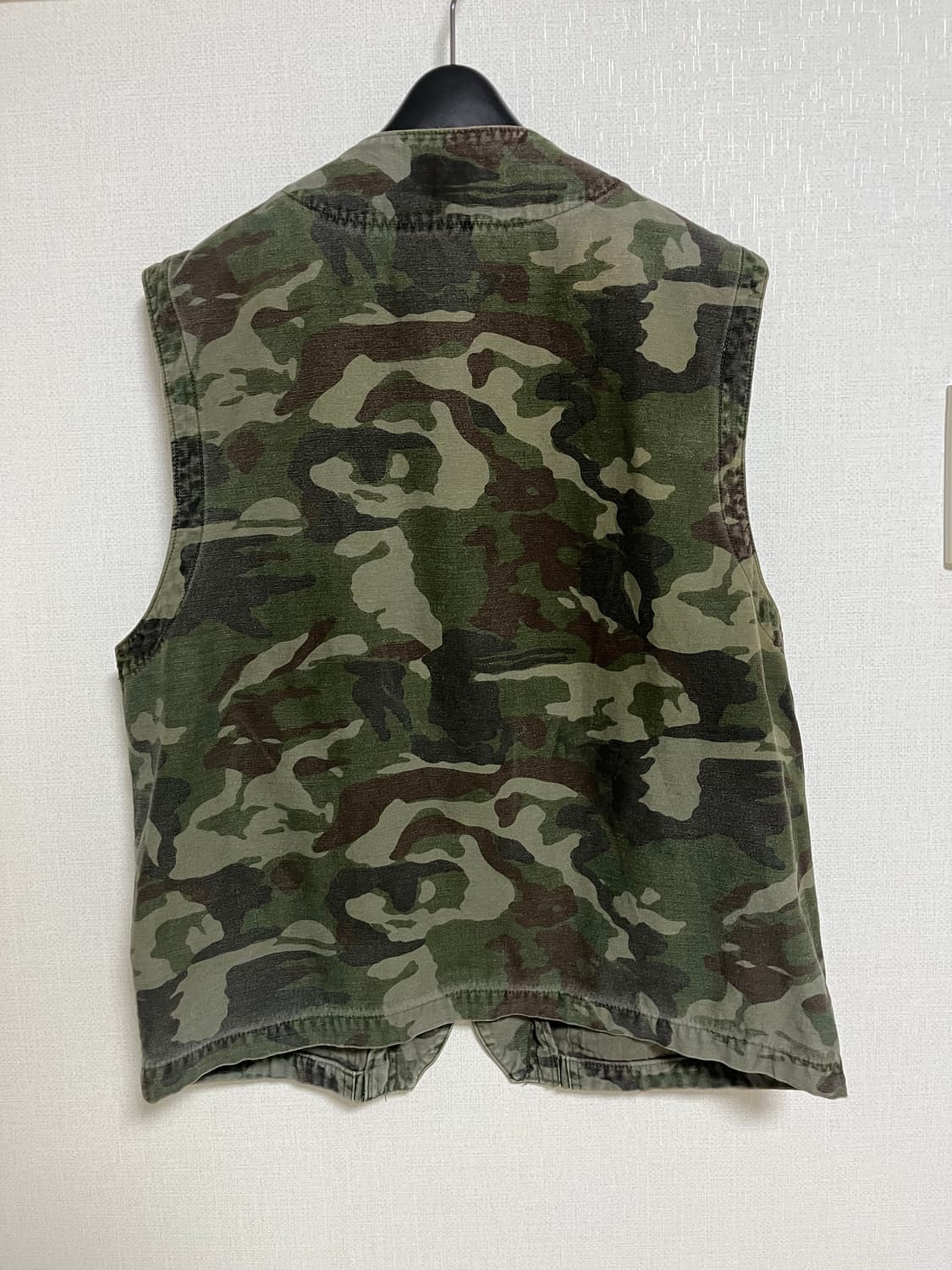 일본 빈티지 PMC 카모플라쥬 조끼 F 상품이미지2