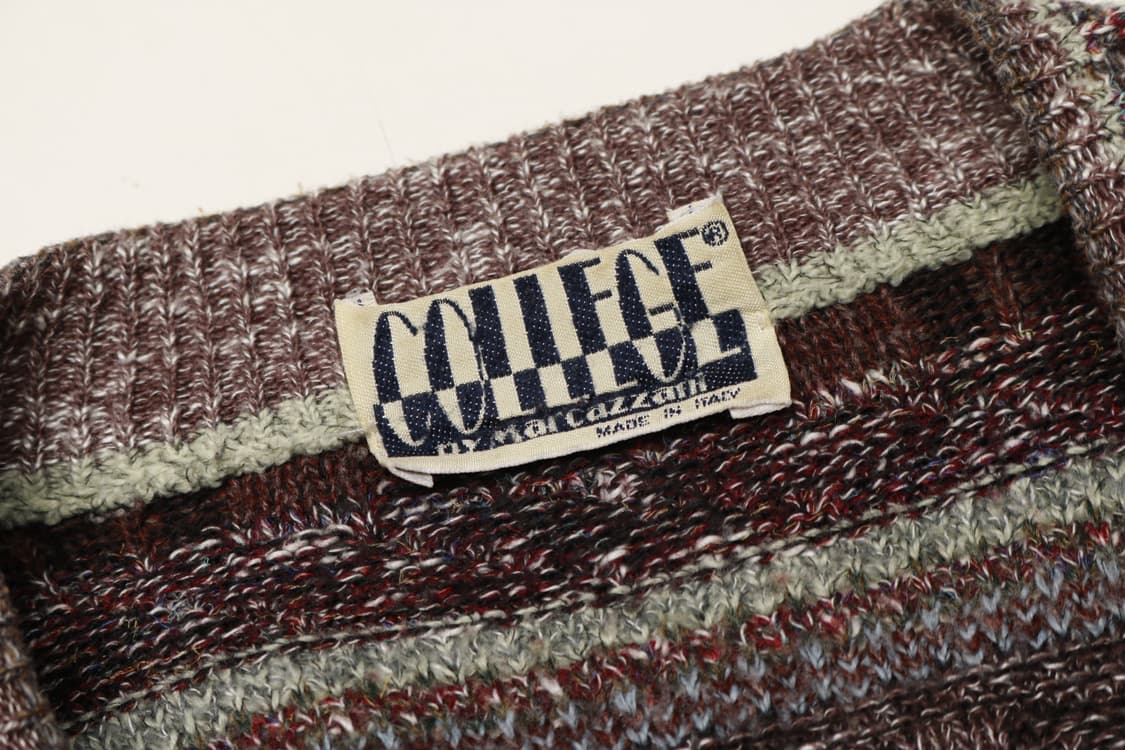 [XL] 90's 컬리지 마르카자니 울 니트 가디건 상품이미지3