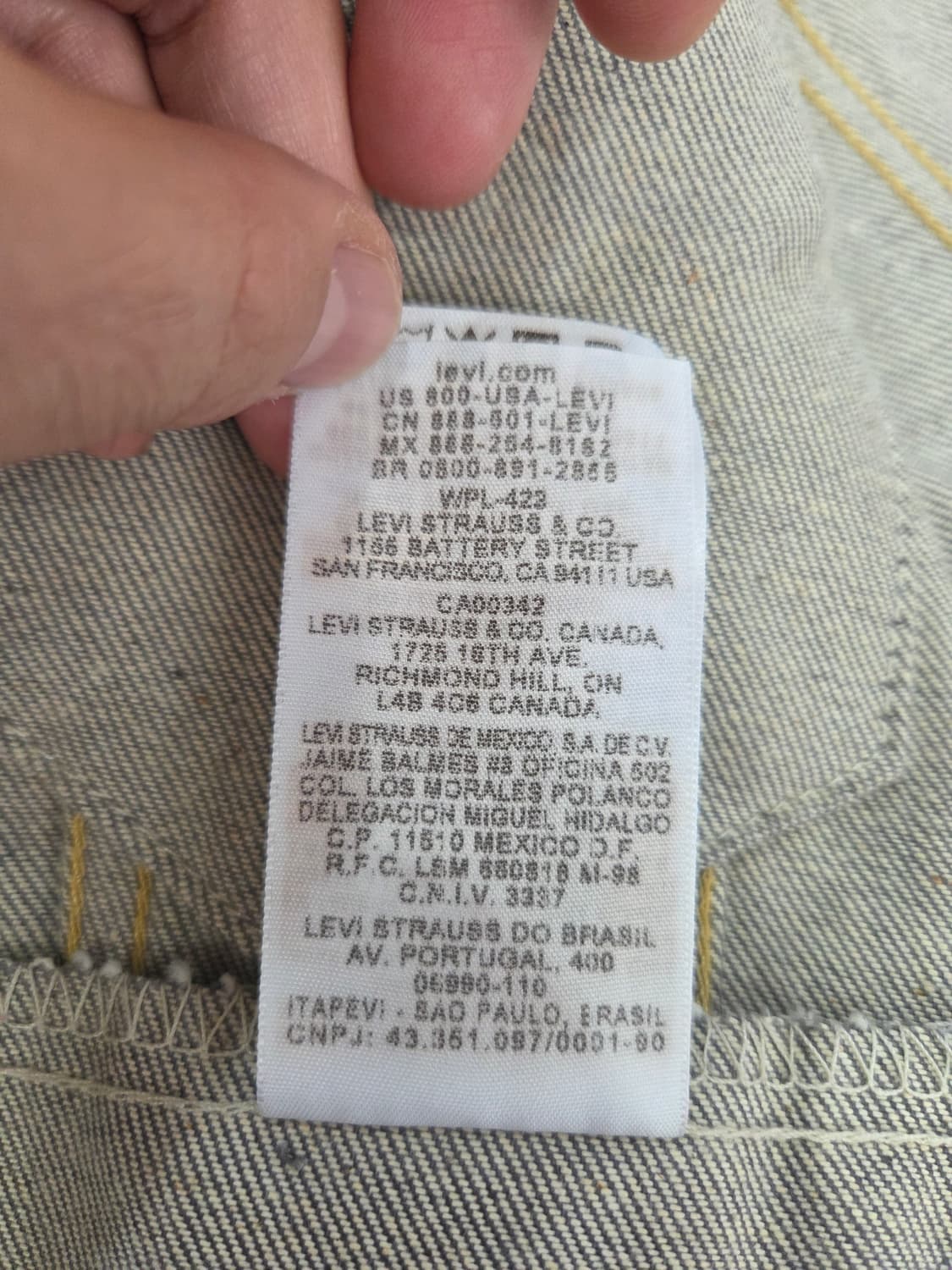 [Levi's] 리바이스 70797 Trucker Jacket (그레이) 상품이미지9