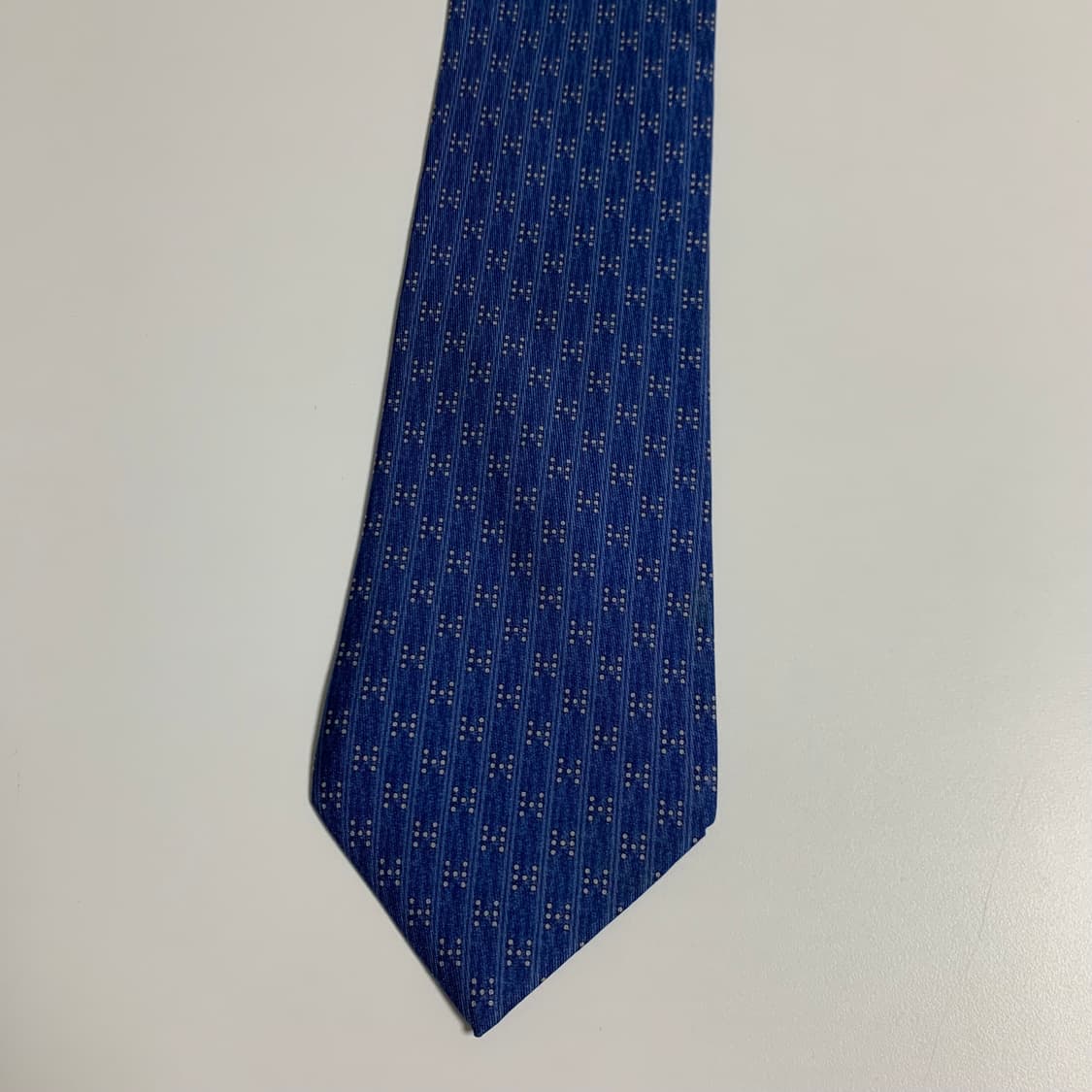 에르메스(HERMES) H로고 명품넥타이 A등급 프랑스 100실크 상품이미지9