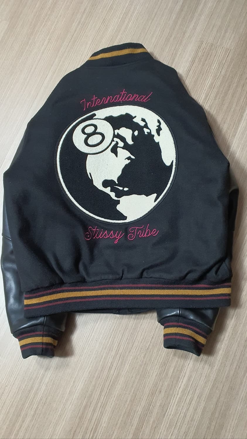 [L] 스투시 40주년 바시티 자켓 상품이미지3