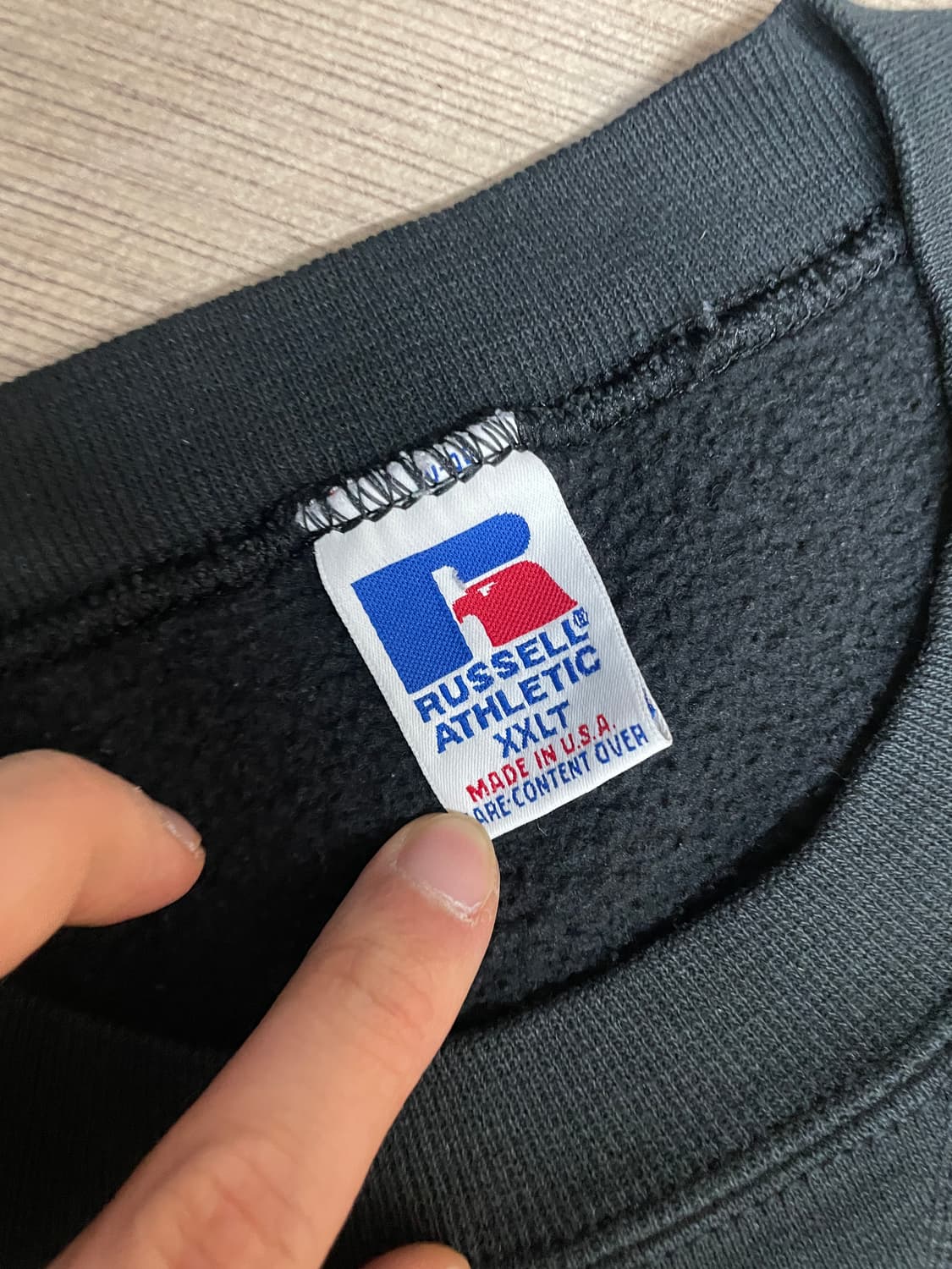 [2XL] 90s RUSSEL USA 러셀 블랭크 스웻셔츠 sweat 상품이미지3
