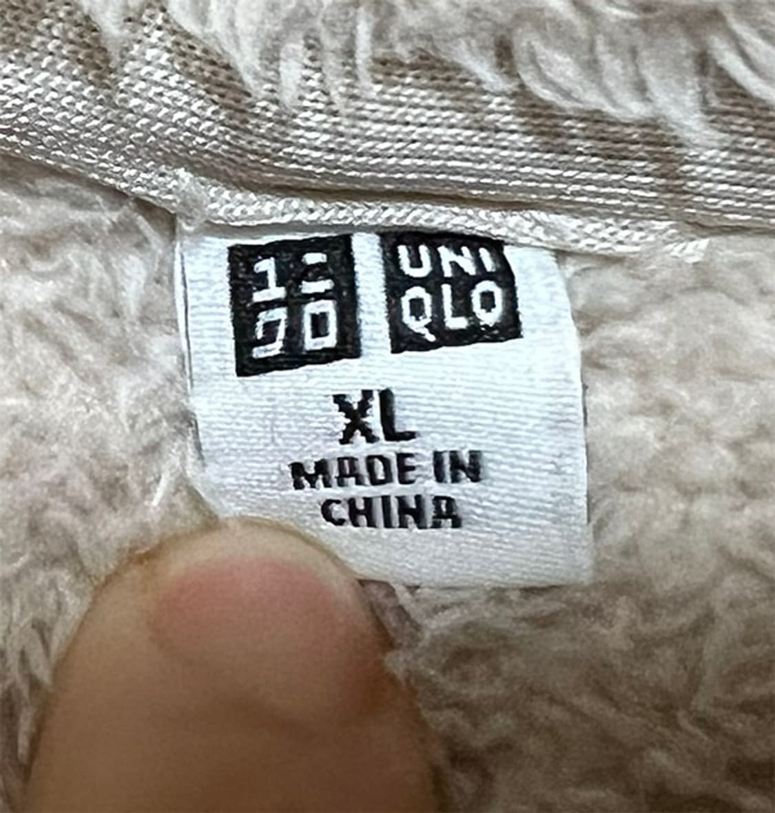 유니클로 남자 후리스점퍼 추동복 캐주얼 XL 105  상품이미지3