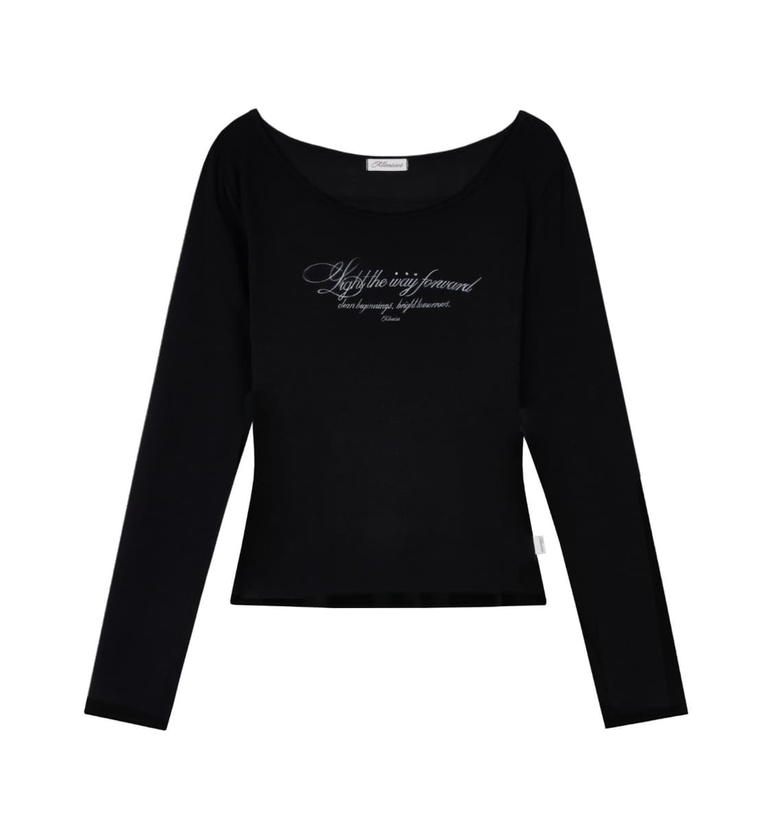 클리시어 클린 롱슬리브 레터 탑 kleen club letter top 상품이미지2