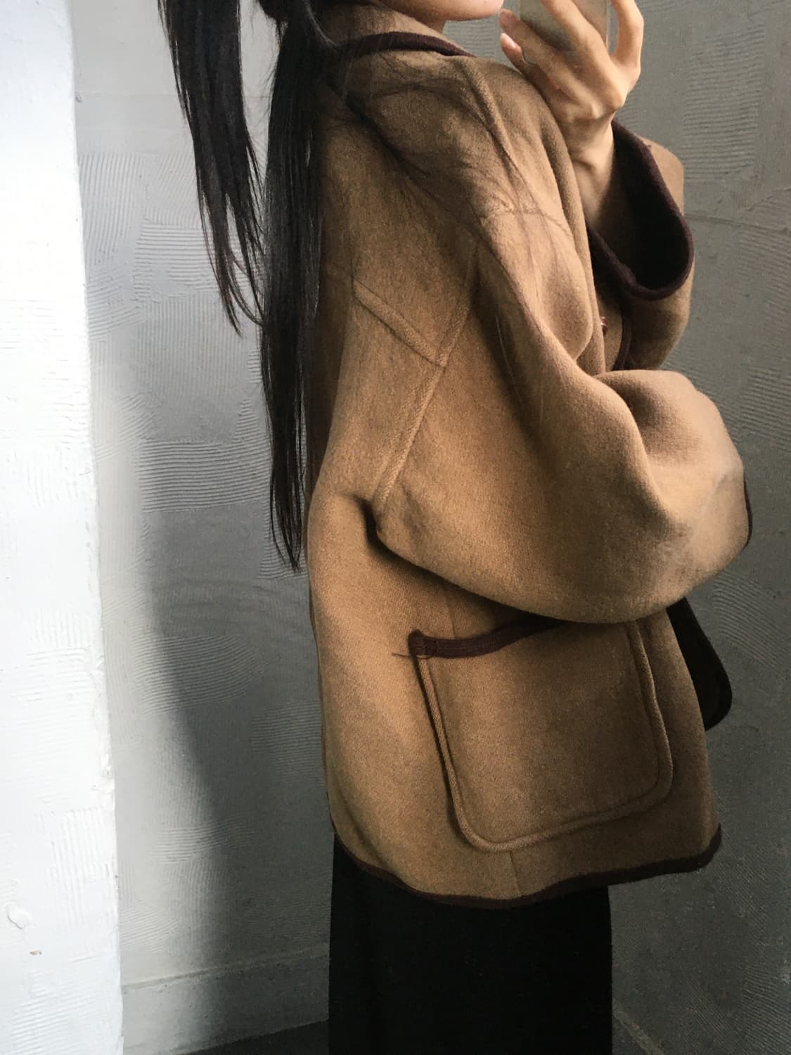 Burberry 버버리 클래식 브라운 울 코트 상품이미지2