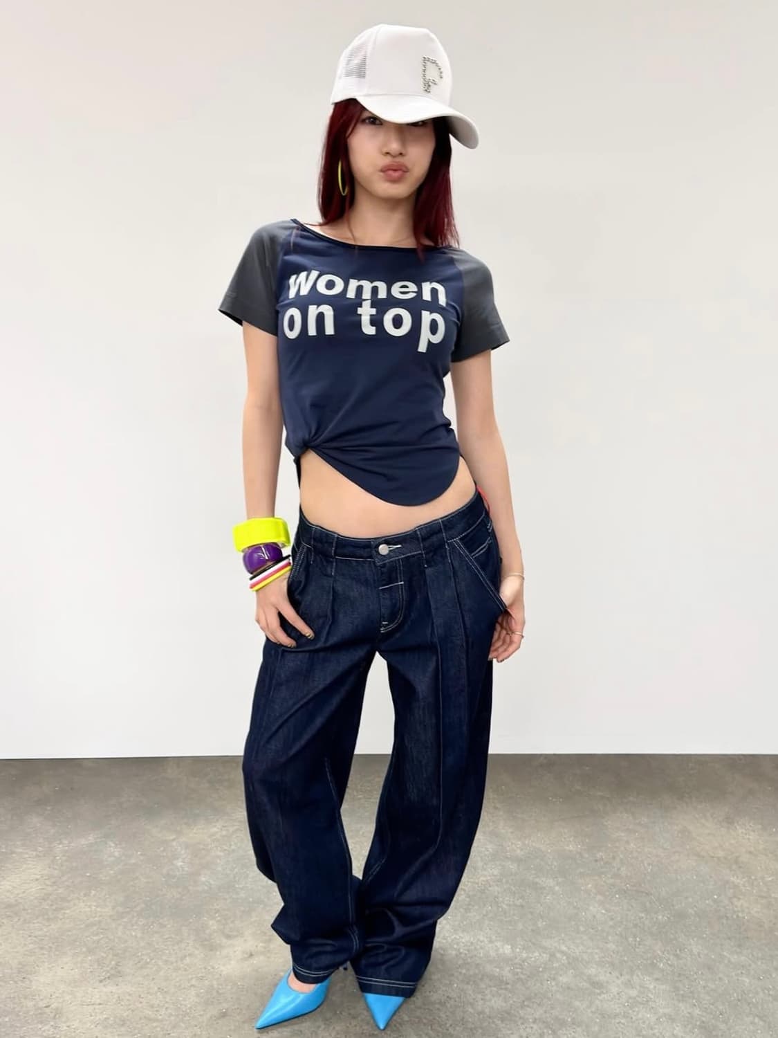 네이비 톱 상품이미지1