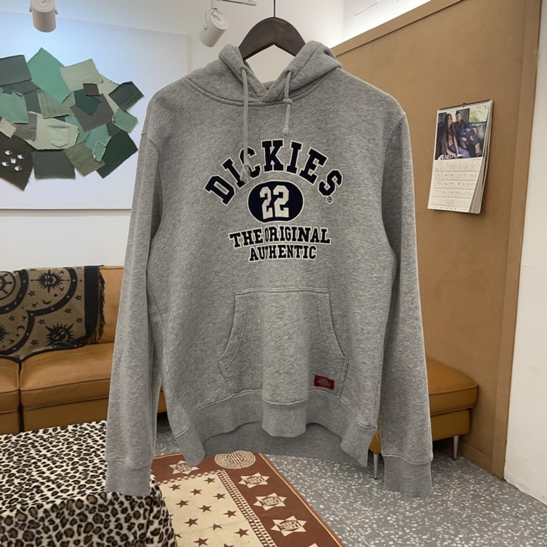 디키즈 올드스쿨 빈티지 빅로고 캐주얼 후드티 L C09189 상품이미지3