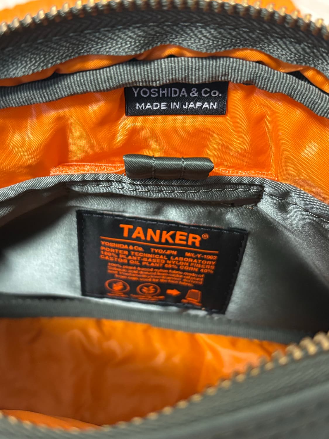 포터 올 뉴 탱커 슬링백 세이지 그린 상품이미지5