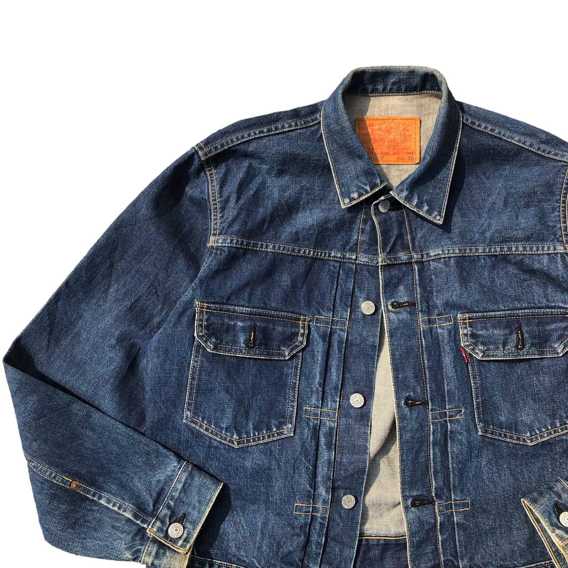 [40] 리바이스 LVC 2세대 데님 청자켓 상품이미지3