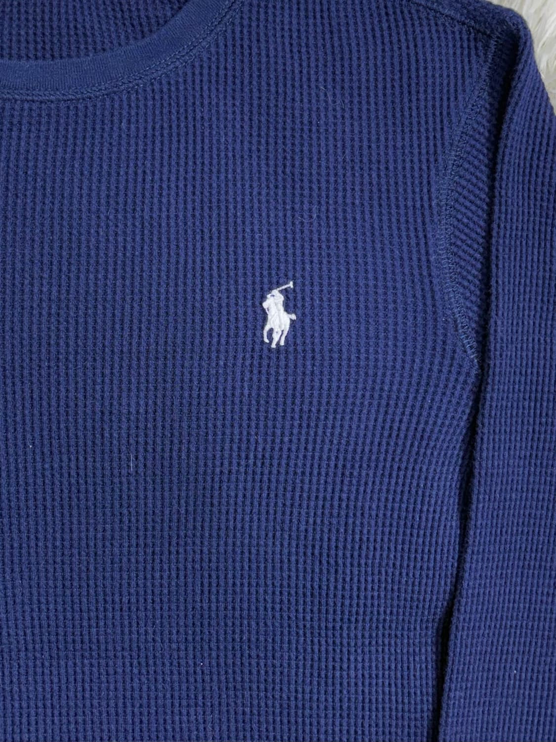 폴로 랄프로렌 화이트포니 딱붙핏 슬립 니트  상품이미지5