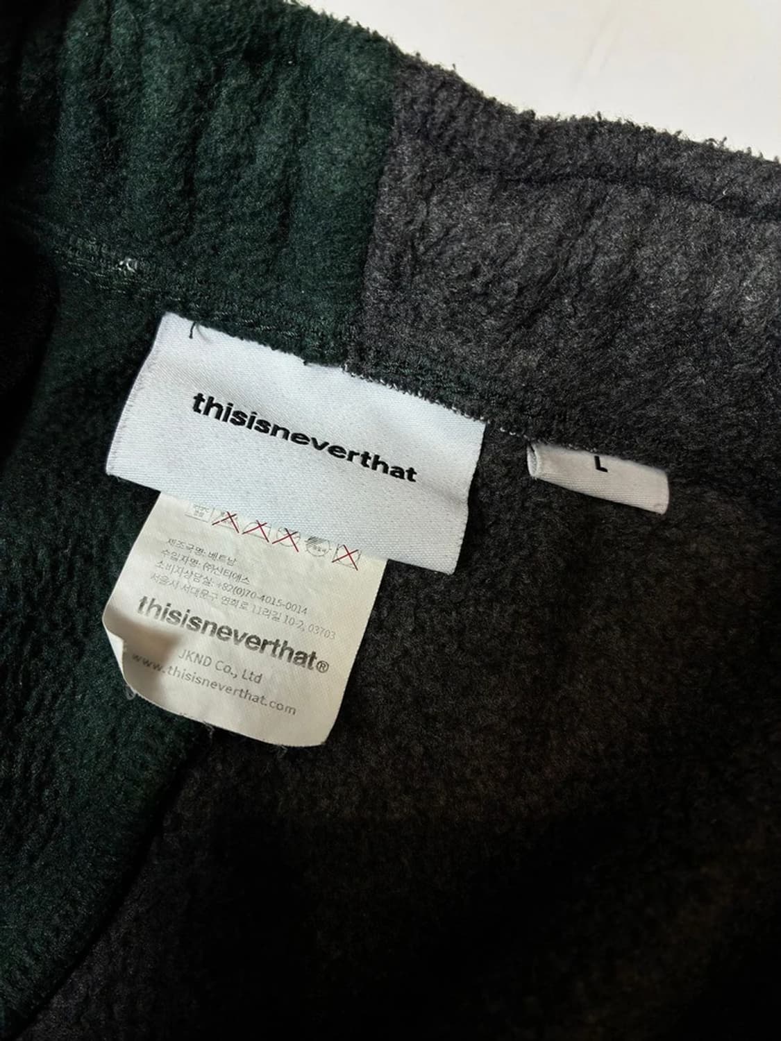 디스이즈NEVERTHAT 20FW DSN 플리스 멀티 팬츠 PN8900 상품이미지9