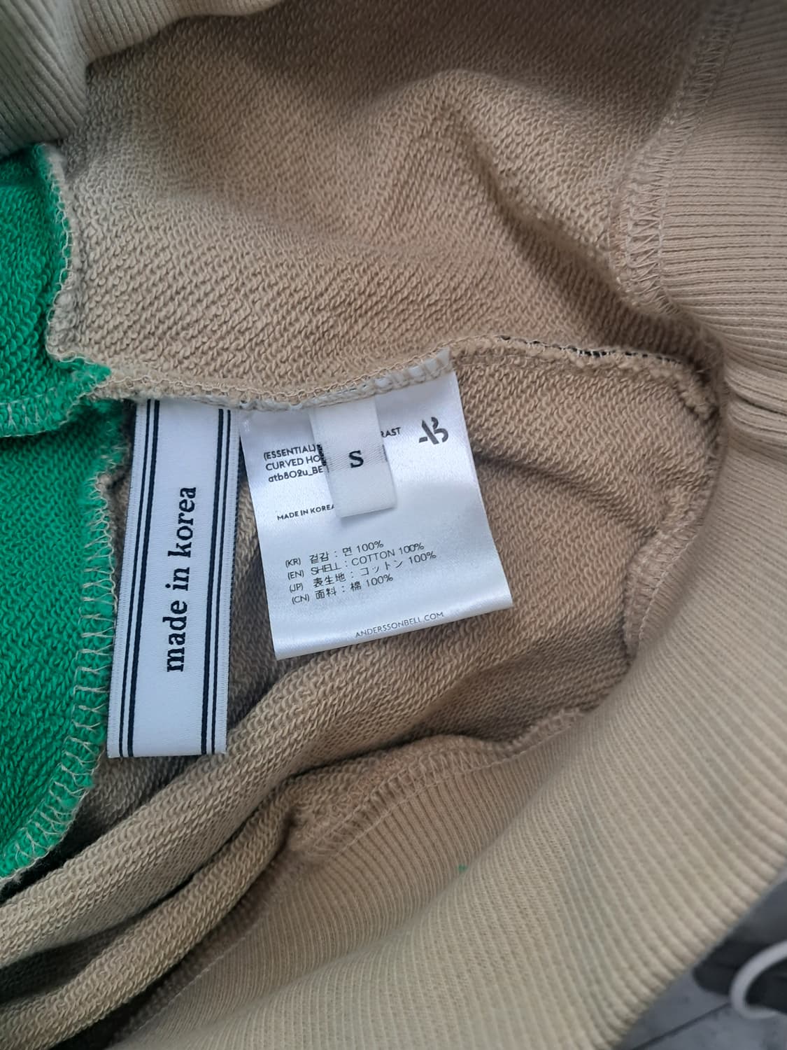 엔더슨벨 후드티 상품이미지5