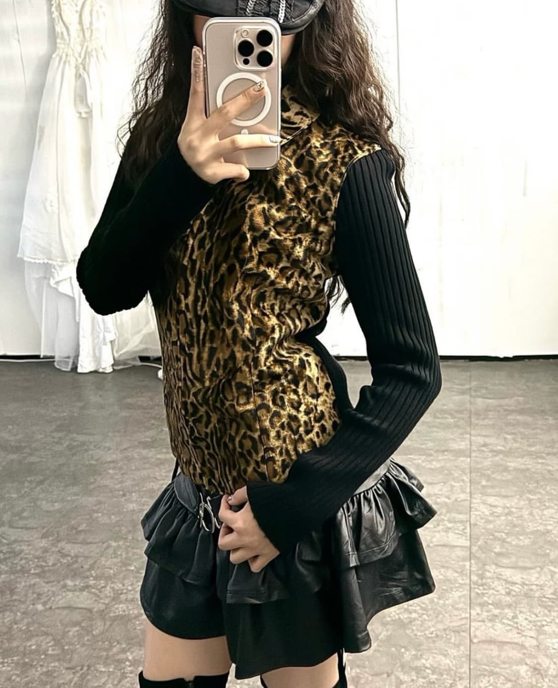 앙드레 루치아노 레오파드 자켓(호피 집업) 상품이미지2