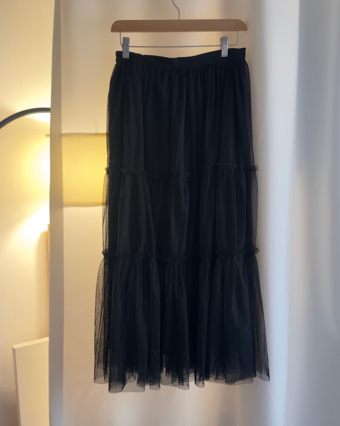 [INGNI] black lace layers skirt 상품이미지6