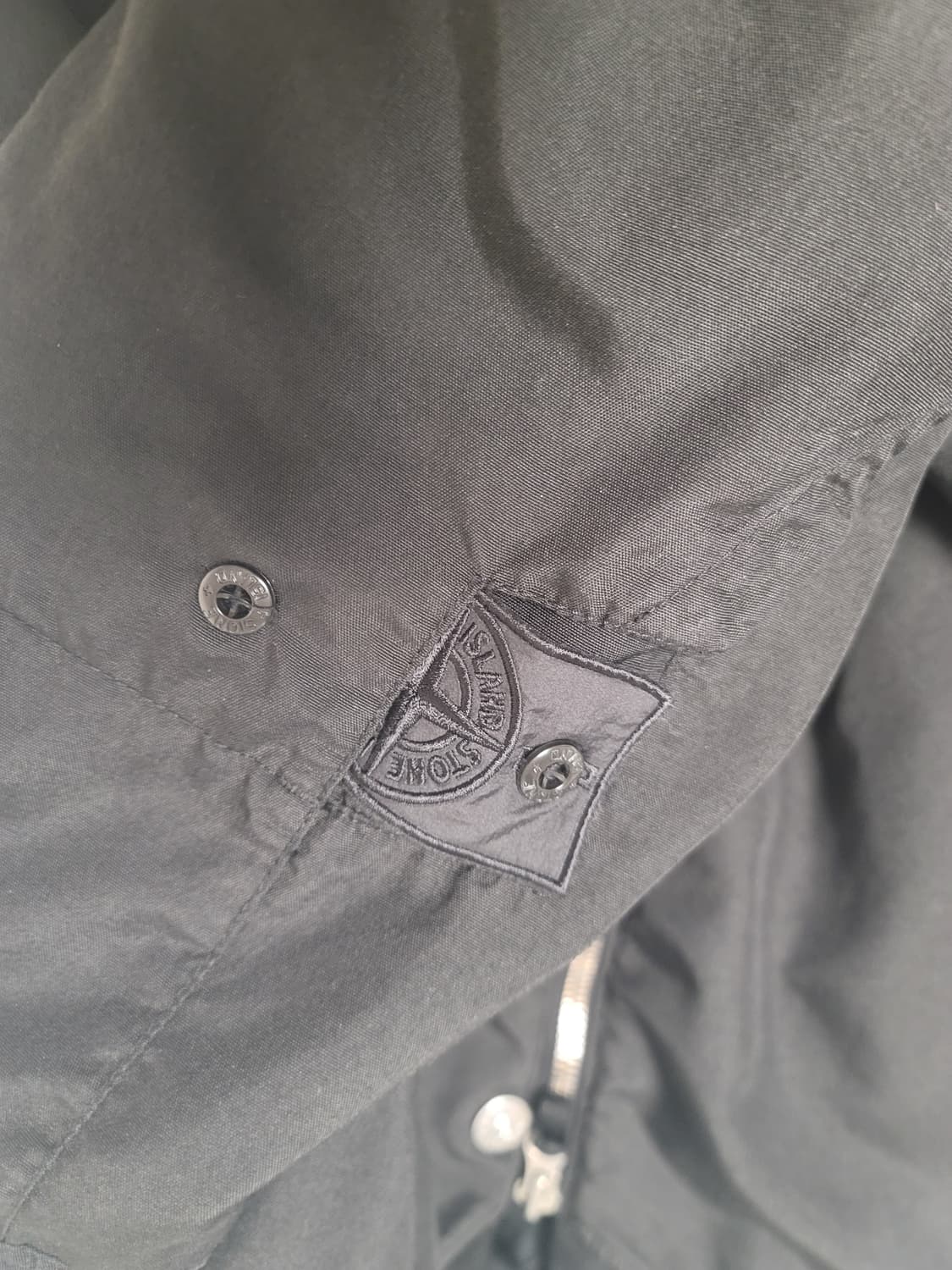 스톤아일랜드 쉐도우  블랙 MA-1 자켓 상품이미지4