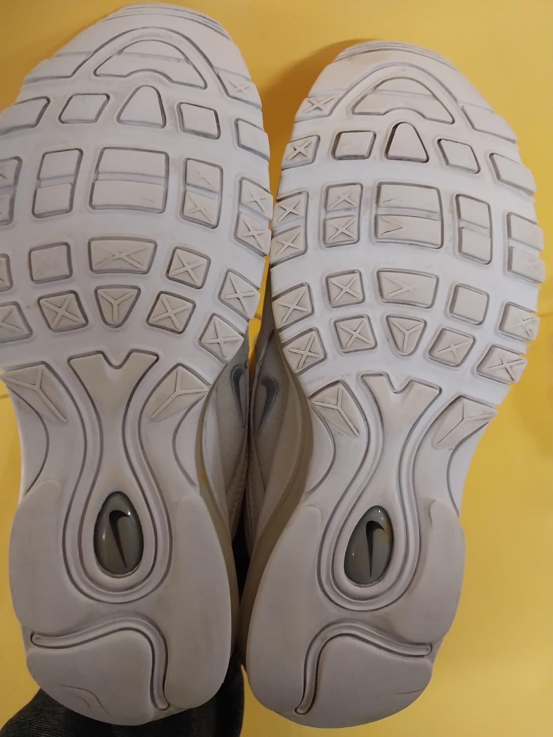 남성 나이키 에어맥스 97 트리플화이트 운동화 (255) 상품이미지9