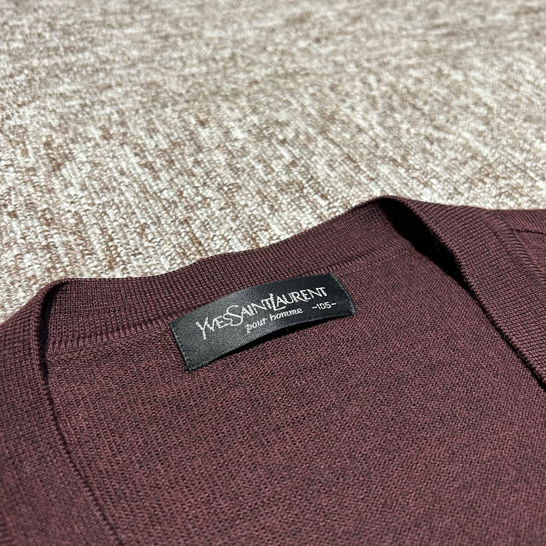 XL) YSL 입생로랑 입생로랑 니트 가디건 상품이미지6