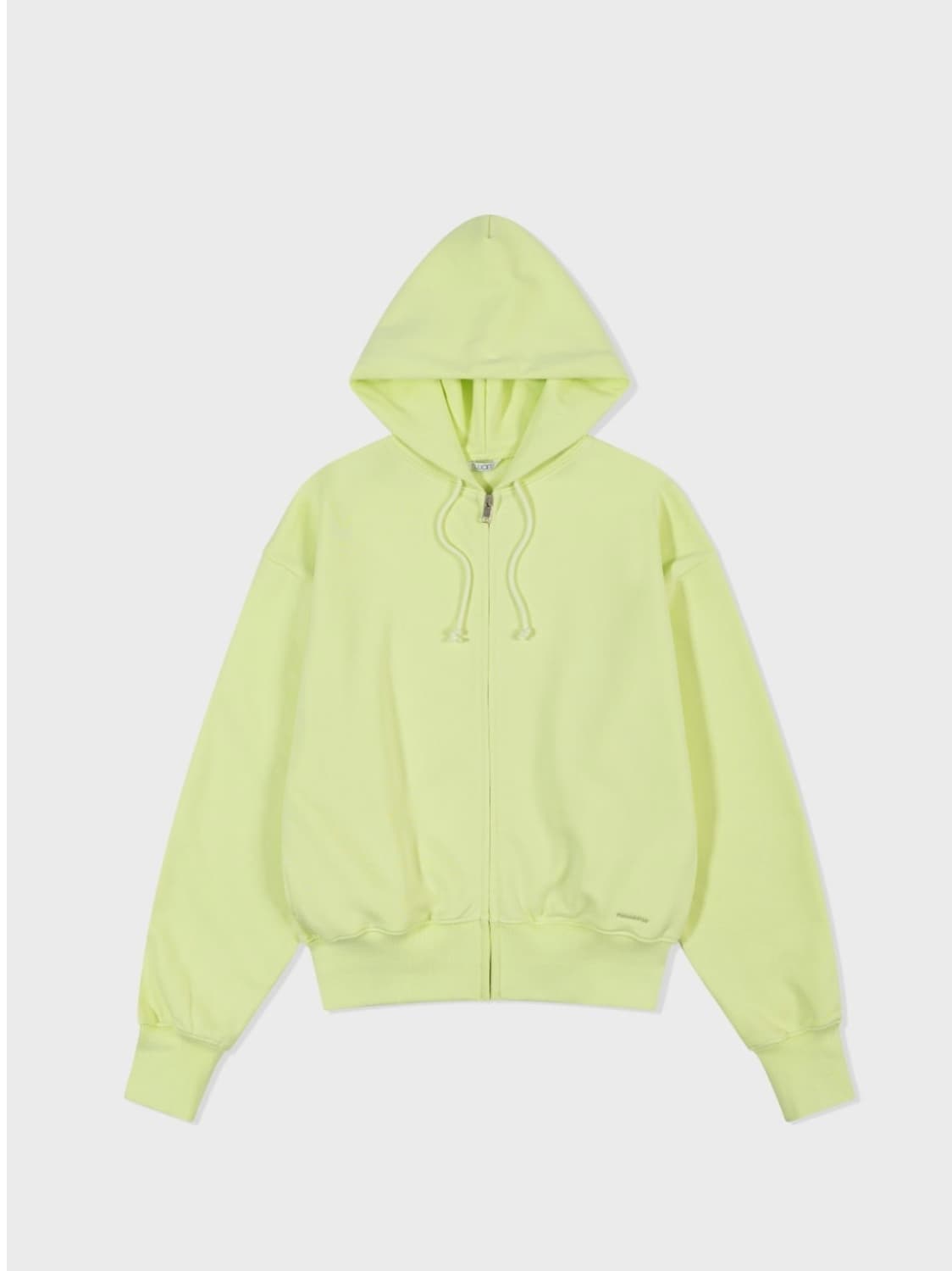 누아누 후드집업 라임 상품이미지2