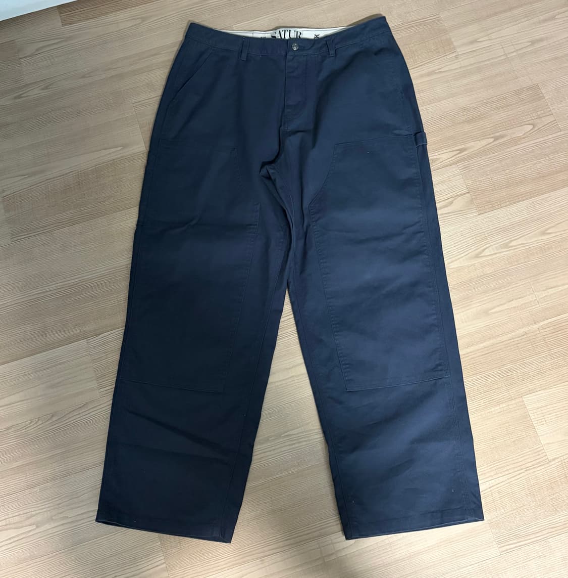 세터 더블니 팬츠 네이비 xxl 상품이미지2