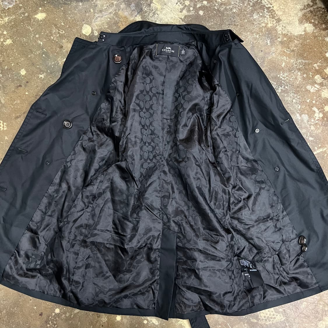 S) 코치 트렌치 코트 트랜치코트 상품이미지4