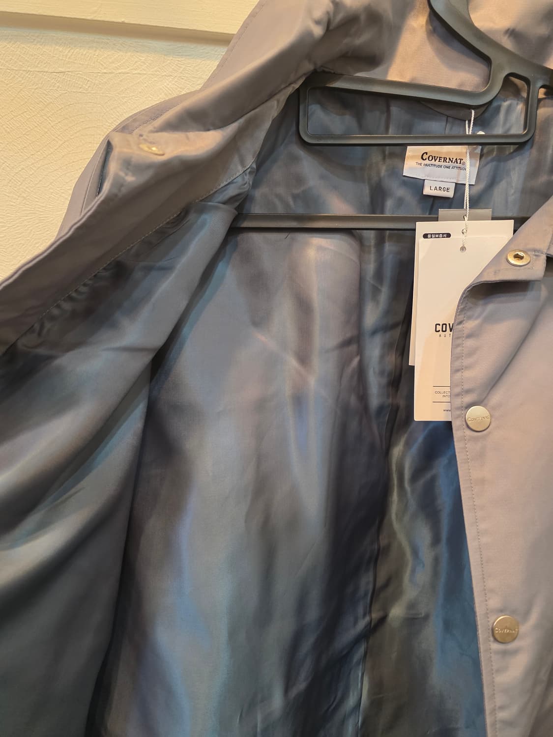 커버낫 코치 자켓 L 새상품 상품이미지4