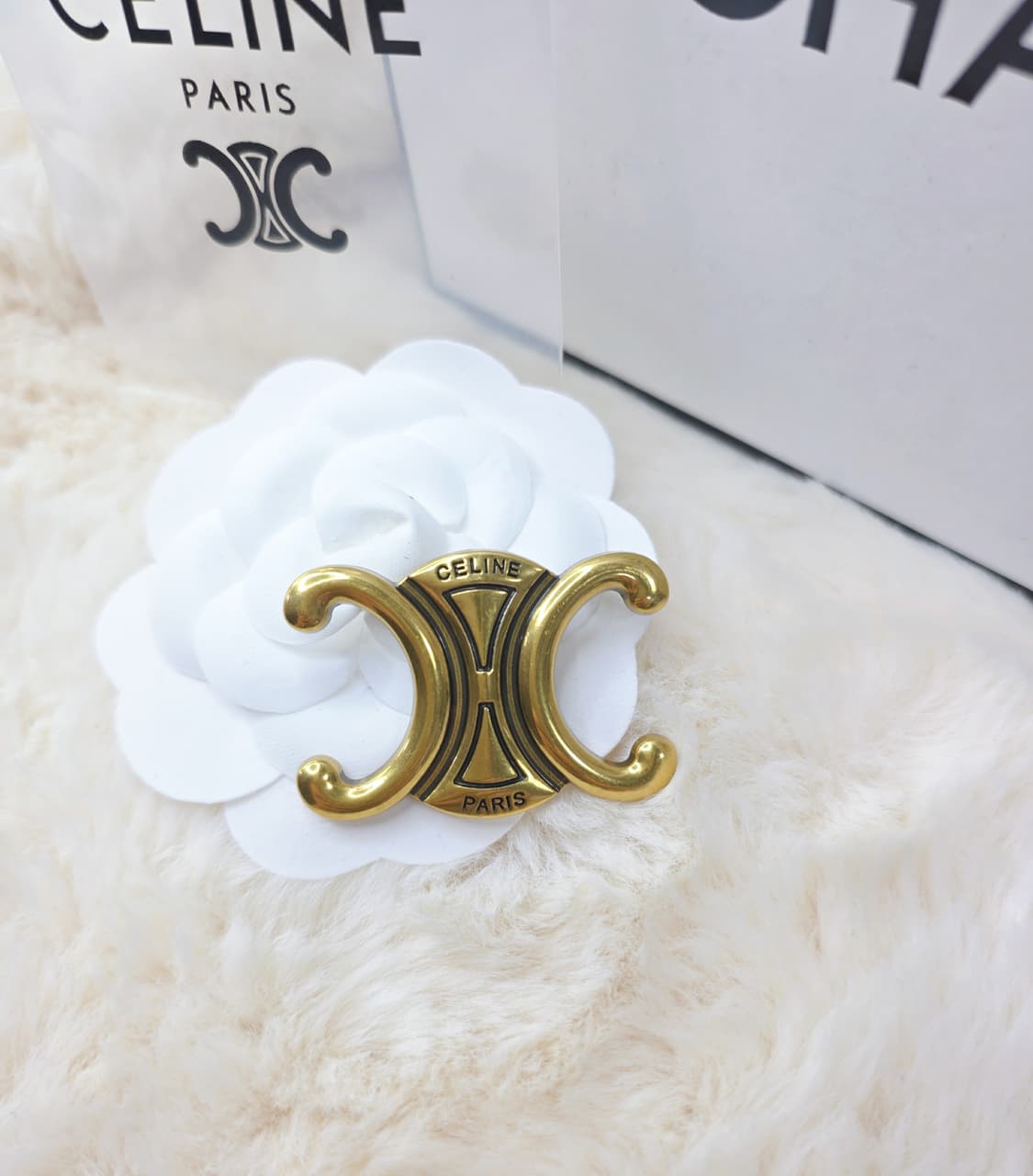 빈티지 엔틱 셀린느 브로치 상품이미지2