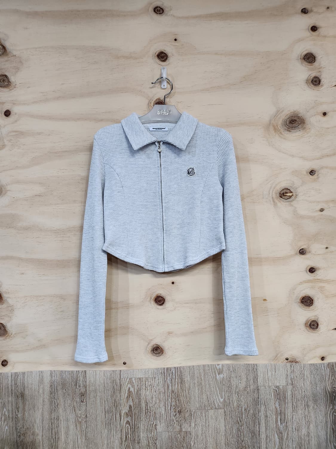 650) 맥파이로빈 크롭 집업 자켓 상품이미지1