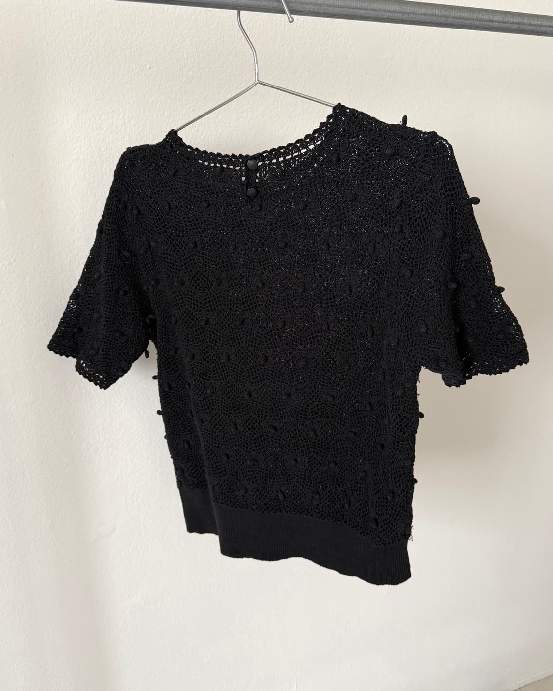 빈티지 크로셰 반팔티 상품이미지4