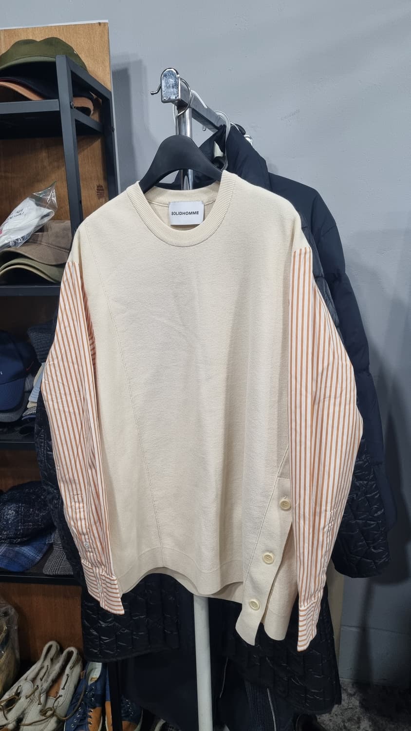 (SOLID HOMME) 남성 봄옷 95(가슴단면52) 상태매우좋음 상품이미지1