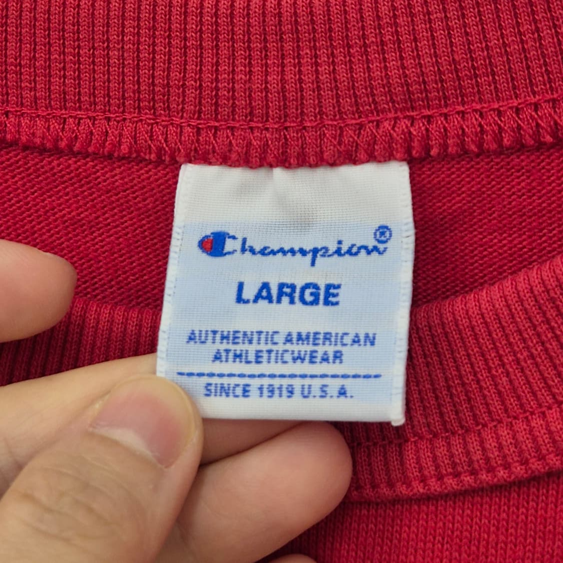 챔피온 빅로고 반팔티 L 상품이미지5