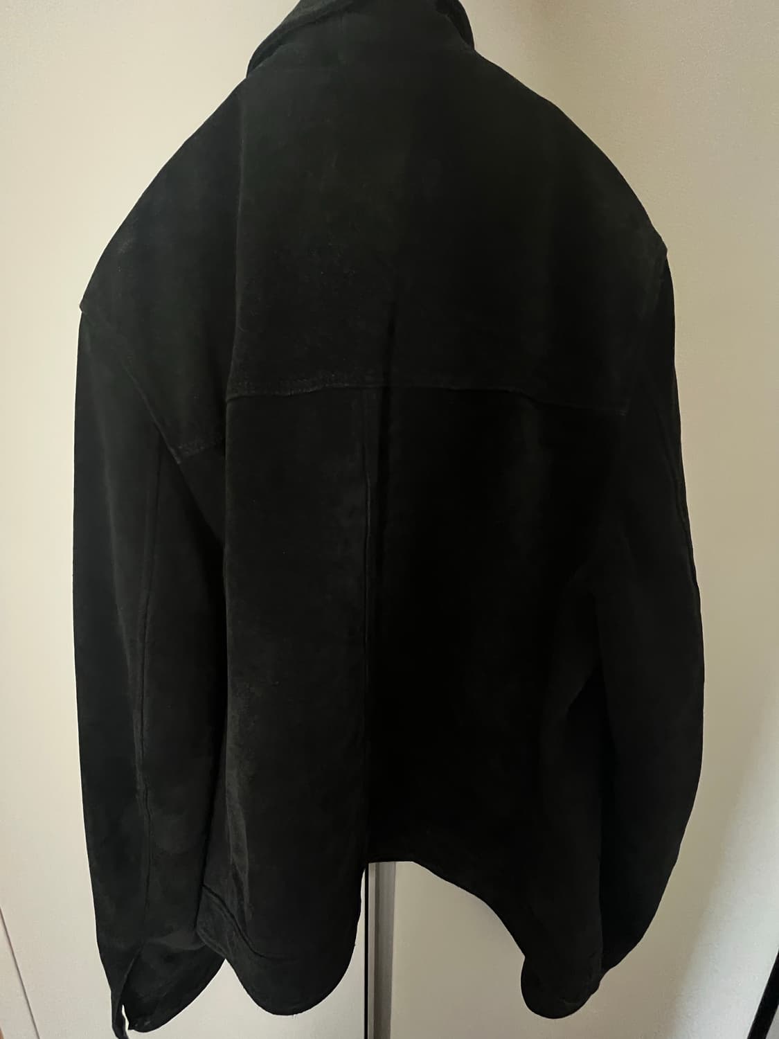 올세인츠 블랙 스웨이드 트러커 자켓 (M사이즈 / 국내 100) 상품이미지5