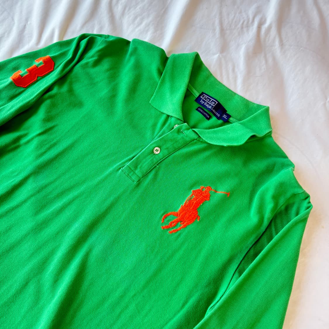 폴로 랄프로렌 빅포니 그린 카라티 XL 상품이미지2