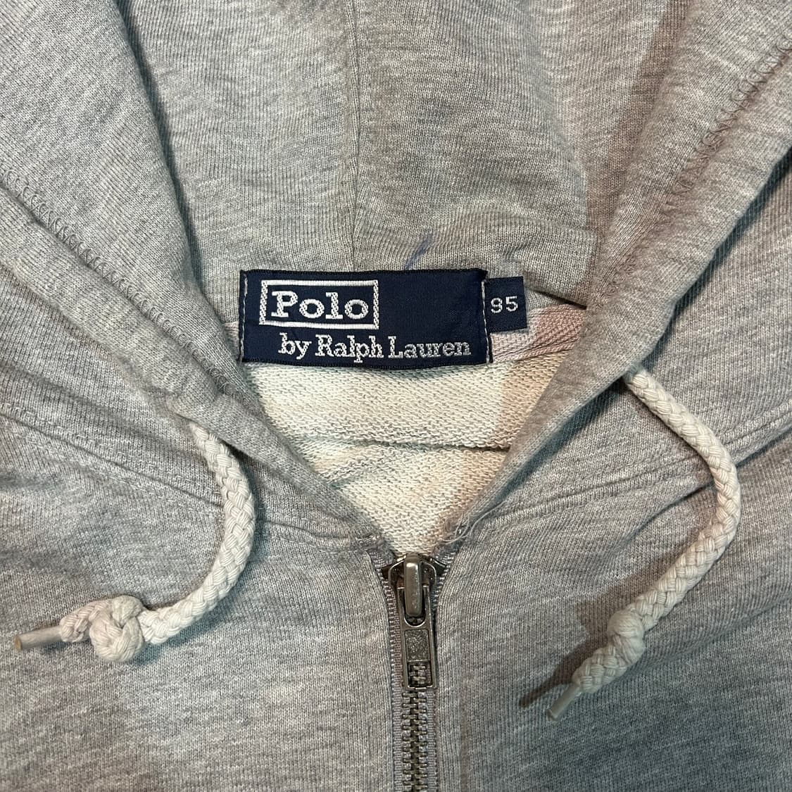 [L] 90s 폴로 랄프로렌 포니로고 후드집업 상품이미지4