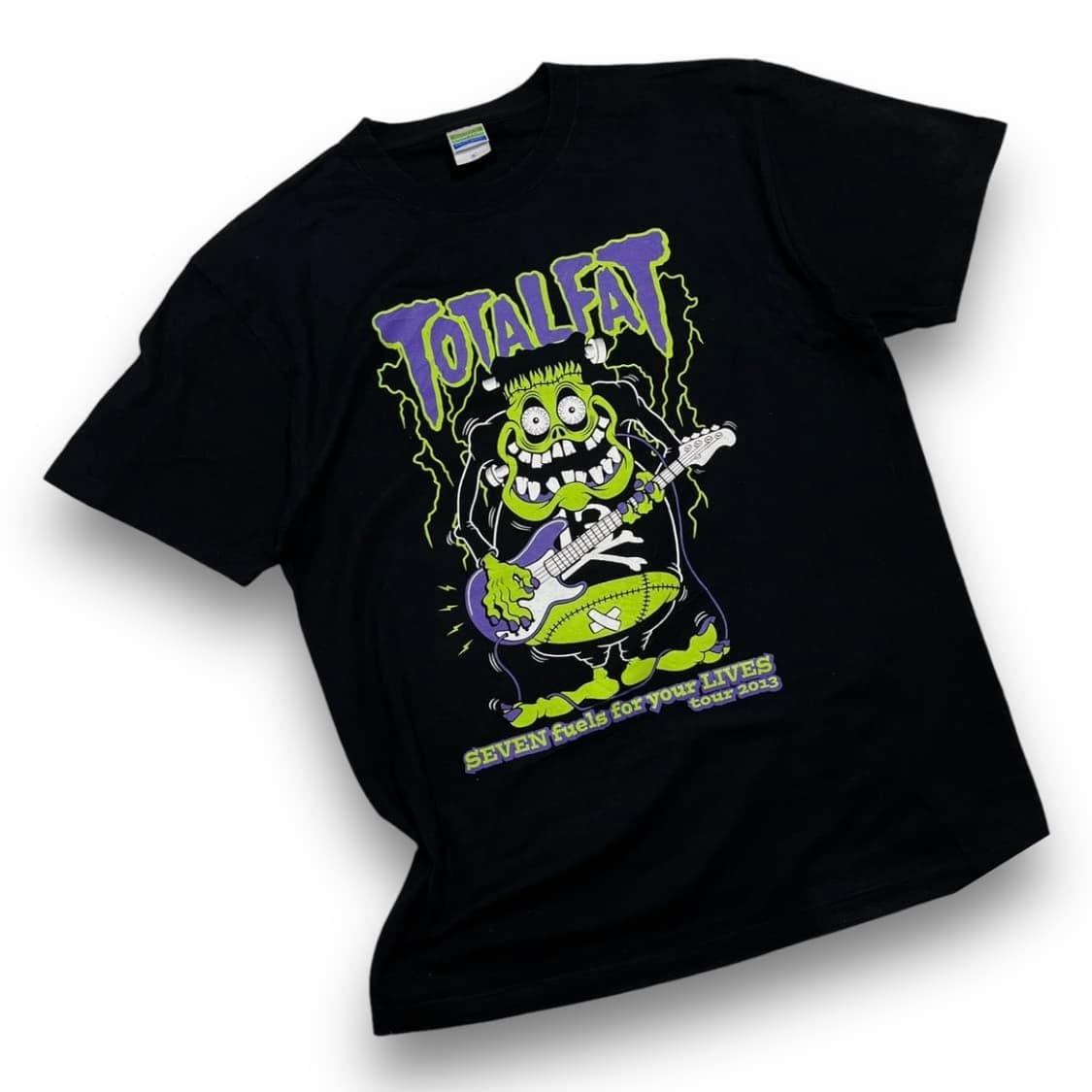 TOTALFAT 2013s Tour 락 밴드 몬스터 티셔츠 상품이미지1