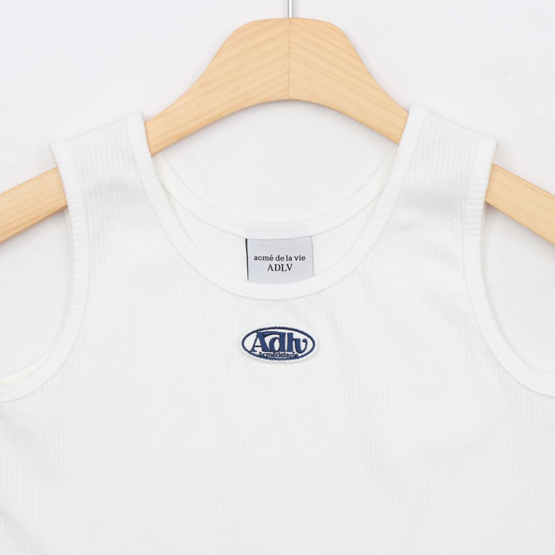 아크메드라비 민소매 크롭 골지 티셔츠 상품이미지2