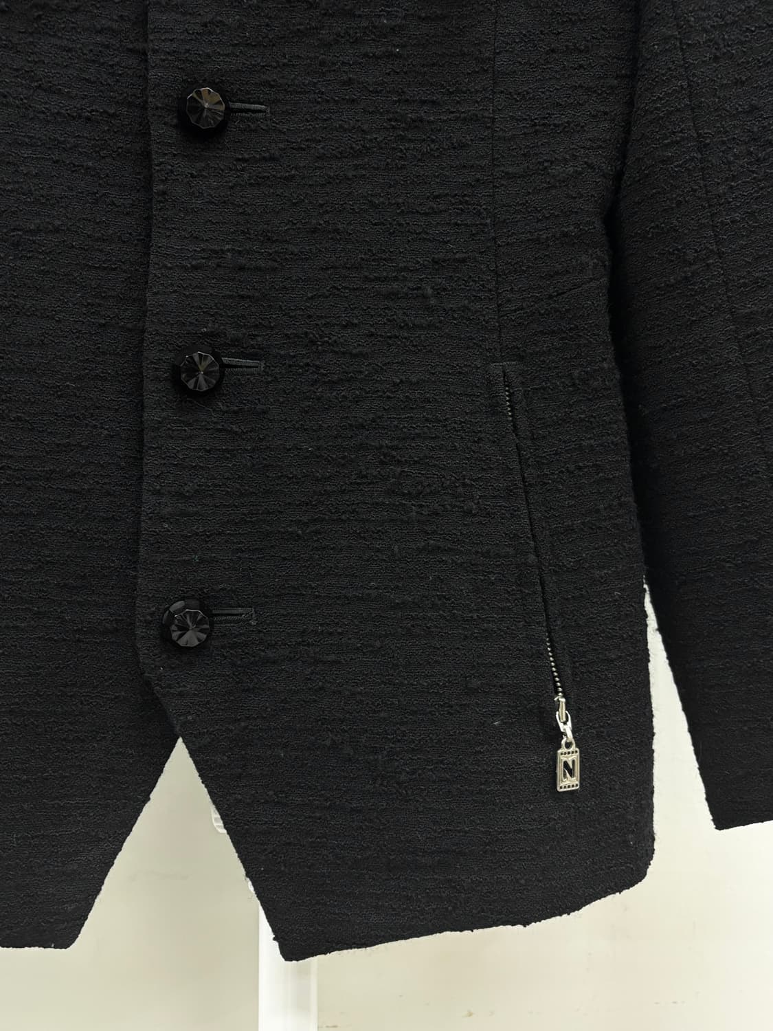 빈티지 블랙 울 자켓 상품이미지8