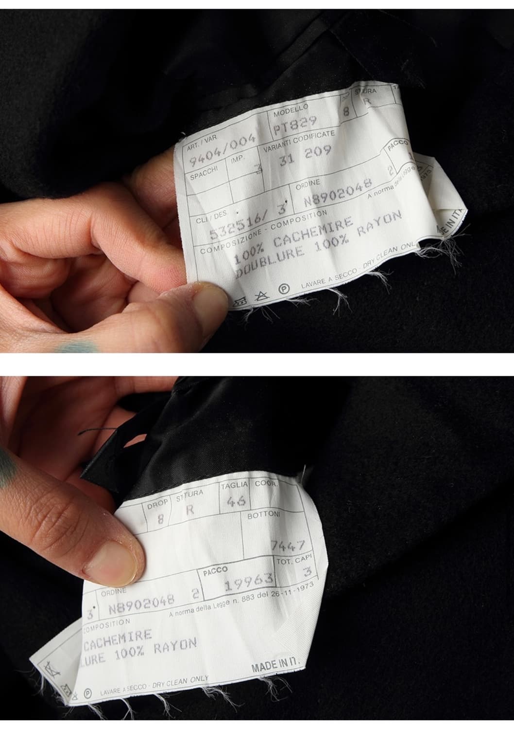 에르메스 캐시미어 체스터필드 코트 상품이미지6