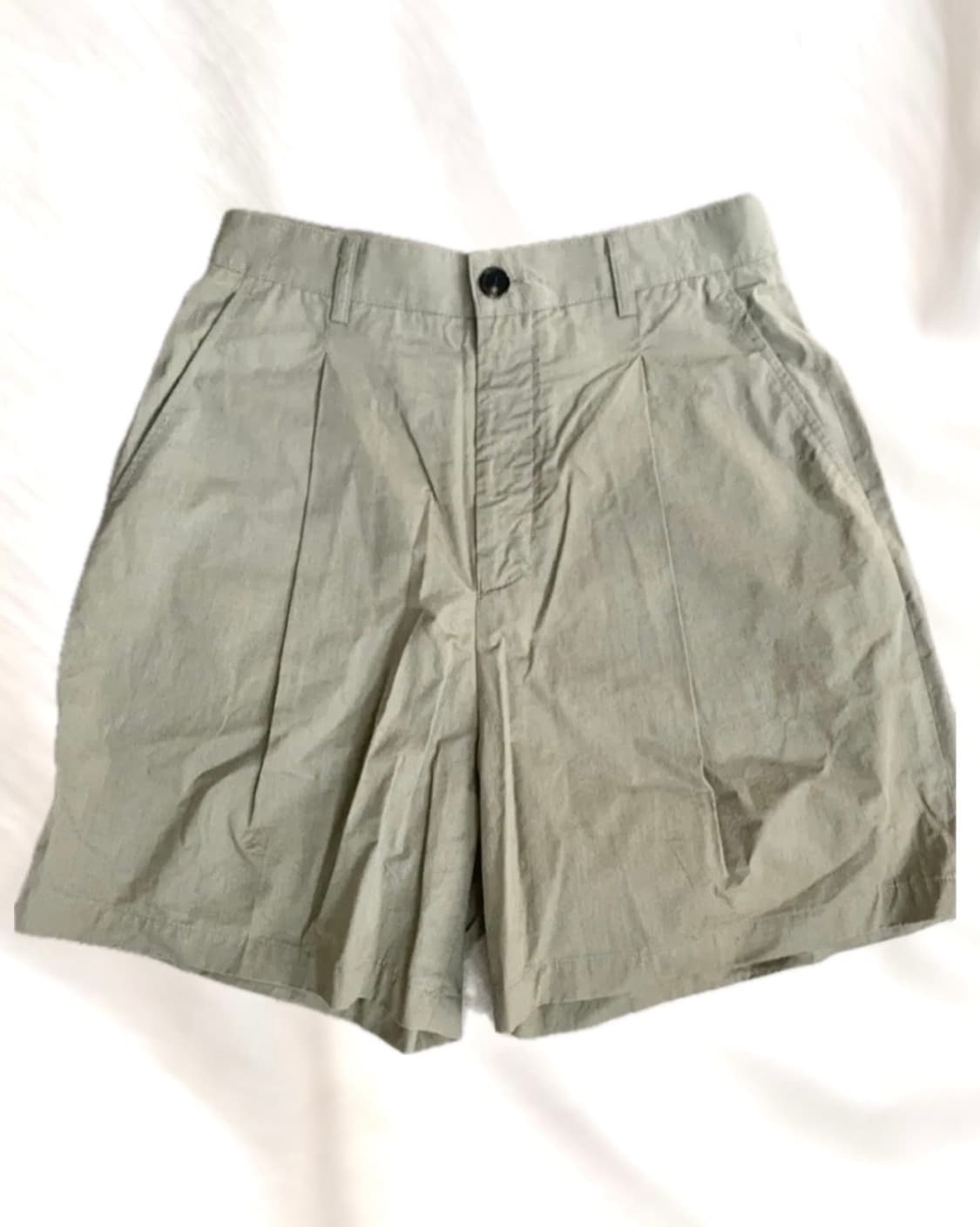 빈티지 모리 플리츠 숏팬츠 상품이미지1