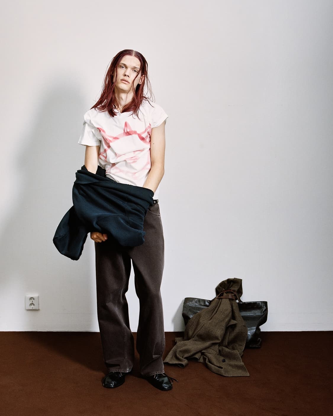 아워레가시 컬랩싱 컨설턴트 트루 다이 블랙 레더 더비 슈즈 상품이미지4