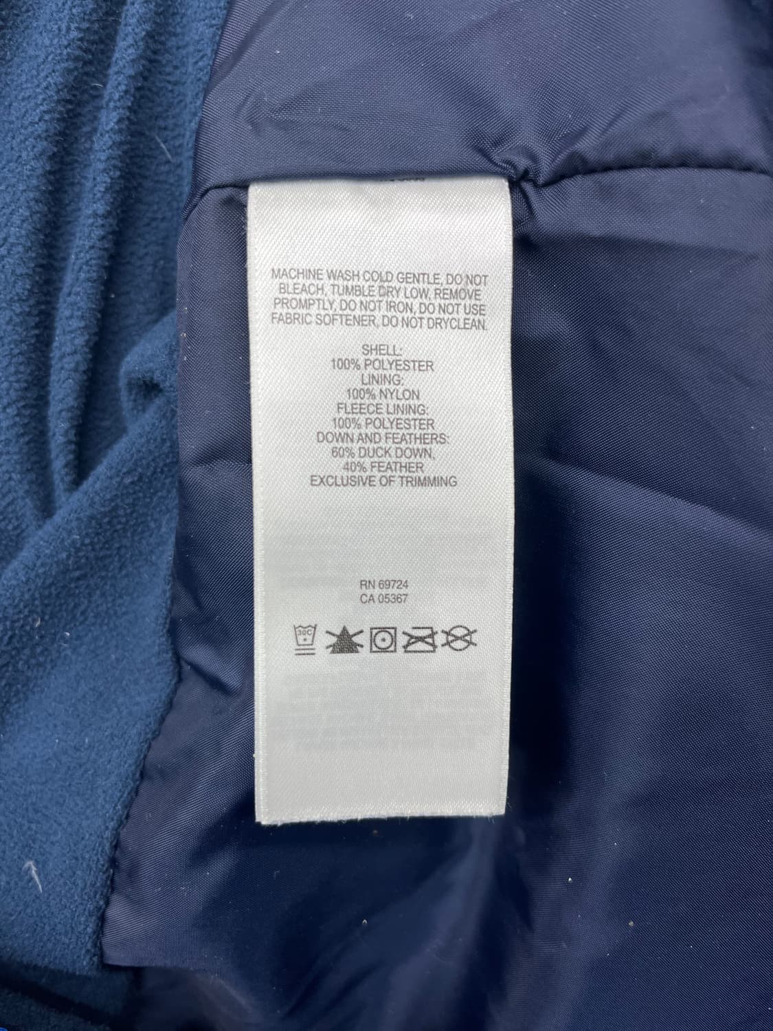 콜롬비아 키즈 후드 패딩 점프수트 18-24 상품이미지4