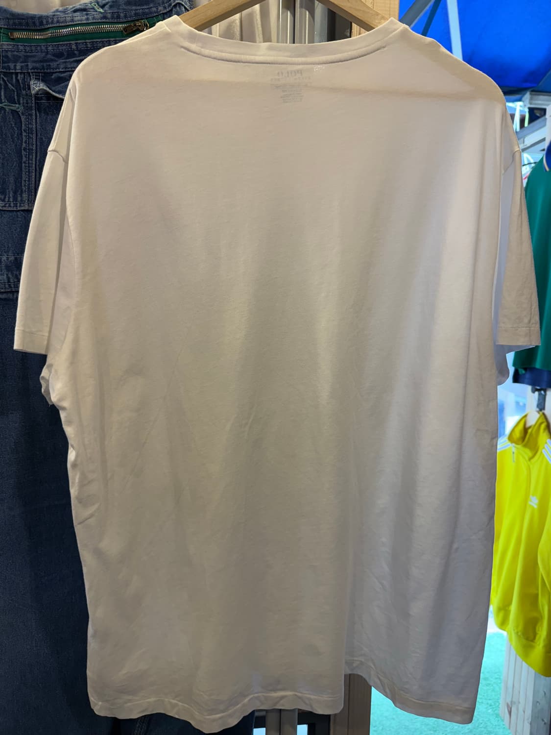 폴로 랄프로렌 화이트 반팔 티셔츠 상품이미지4