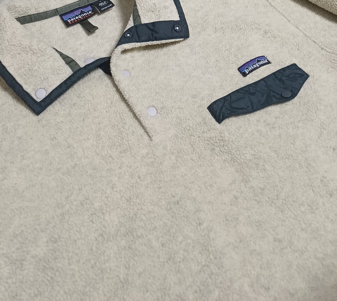 🇺🇸 파타고니아 신칠라 스냅티 - 오트밀 / 올리브 상품이미지5