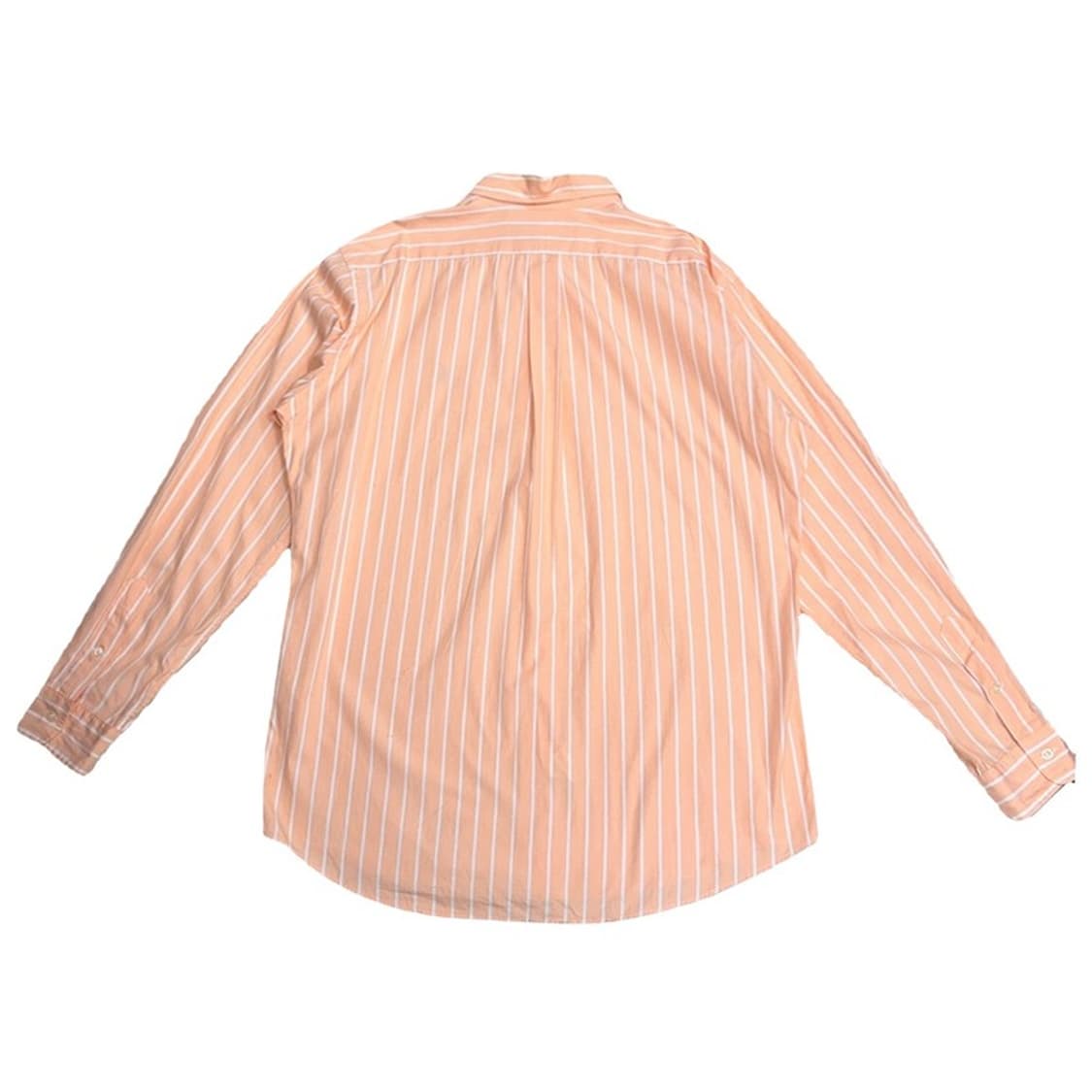 POLO 커스텀핏 오렌지 스트라이프 셔츠 44-88 상품이미지8