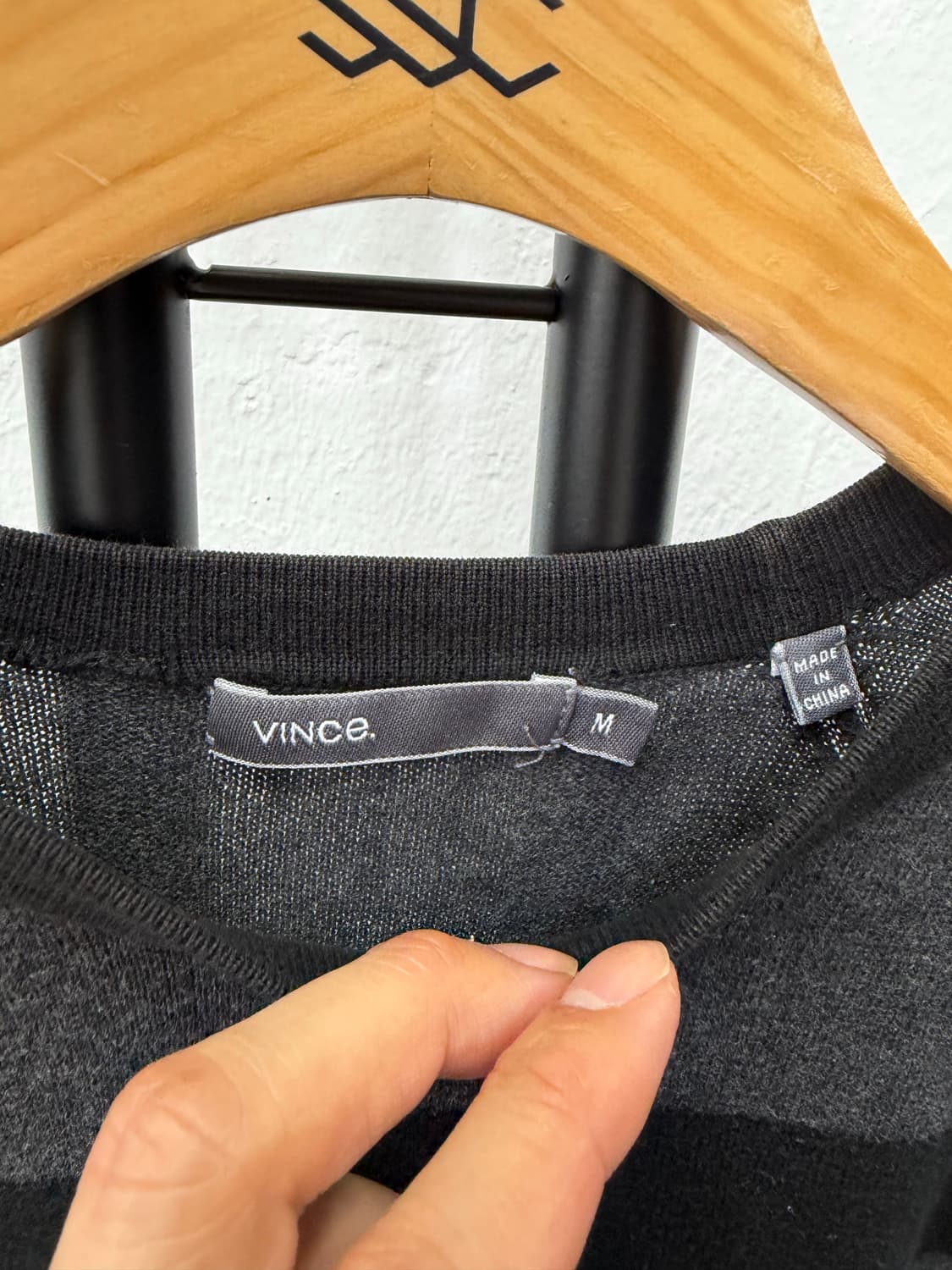 정품) VINCE 빈스 여성 니트 M 상품이미지5
