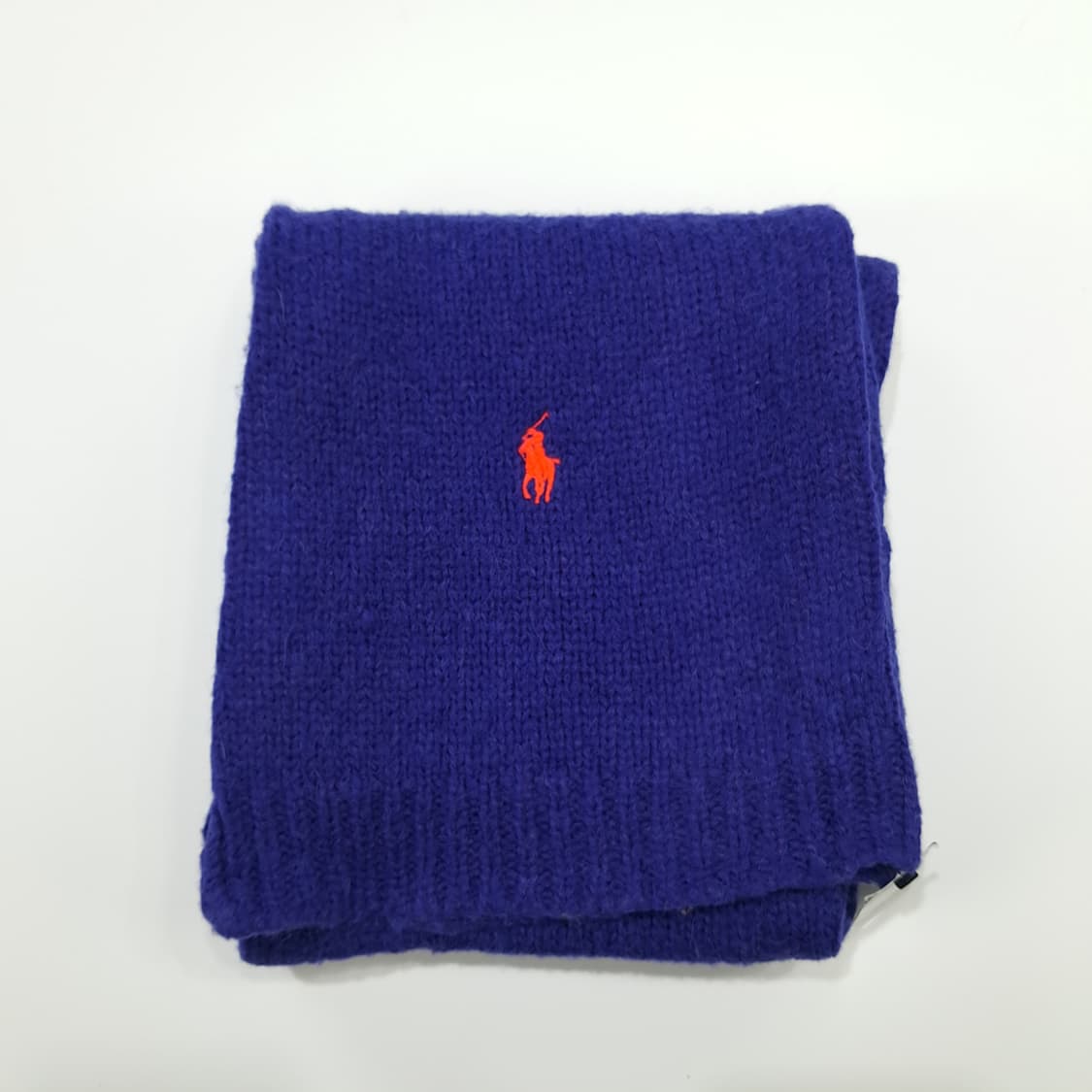 MX281 폴로 랄프로렌 퍼플잉크 울 알파카 니트 목도리 머플러 상품이미지7