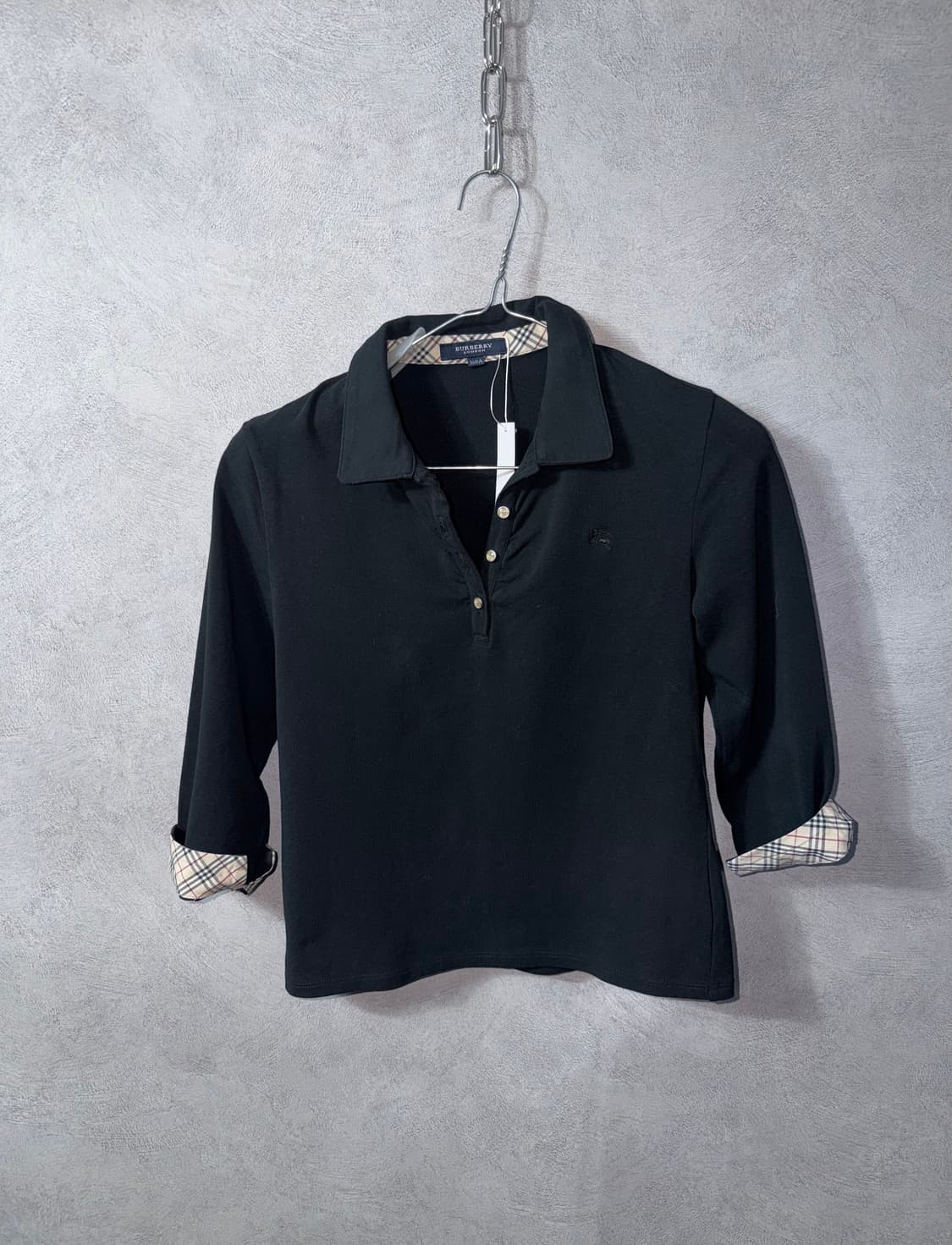 BURBERRY BLUE LABEL Nova Check Polo Top 상품이미지2