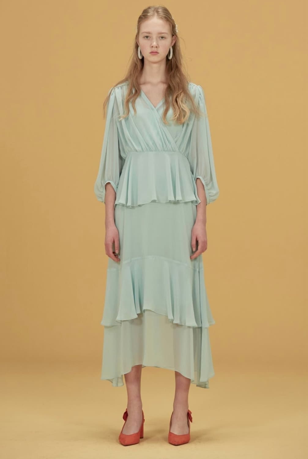 쟈니헤잇재즈 SHRRING FULL DRESS 상품이미지1